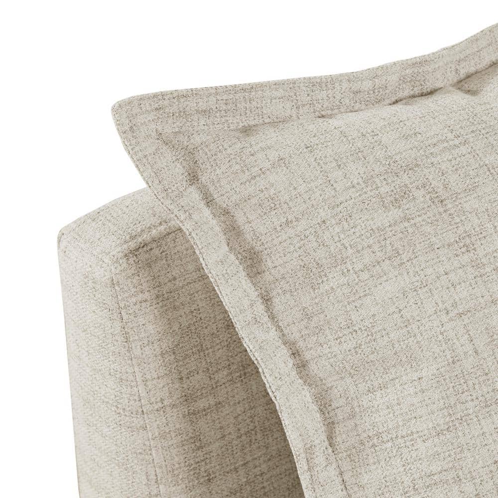 Molly 35" Linen Modular Corner Chair