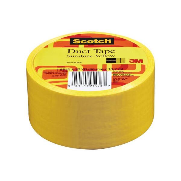 Scotch® Colored Duct Tape, 1 7/8 x 20 Yd., Blue