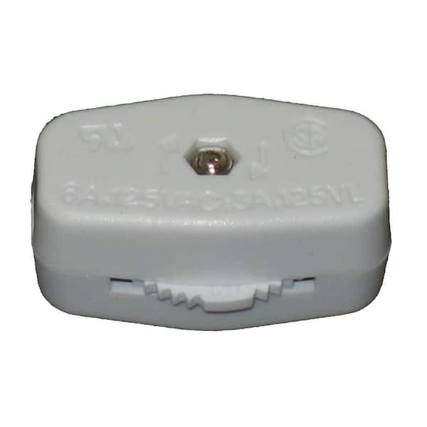 Westinghouse White Feed-Through On/Off Switch