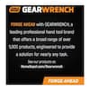 GEARWRENCH 2-11/16 in. x 3-3/4 in. Fixed Joint Oil Filter Wrench