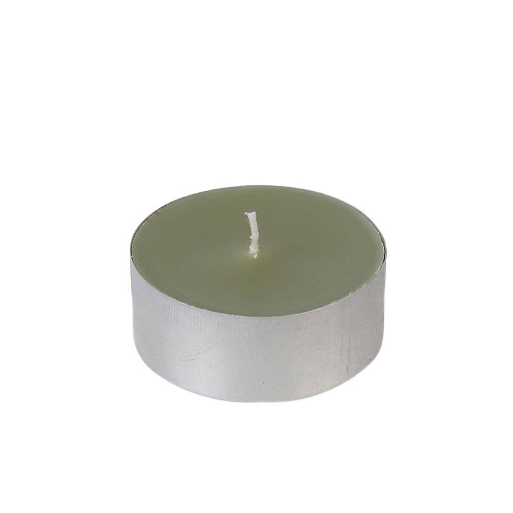 UPC 685024159127 product image for Zest Candle 2.25 in. Sage Green Mega Oversized Tealights Candles (12-Box) | upcitemdb.com