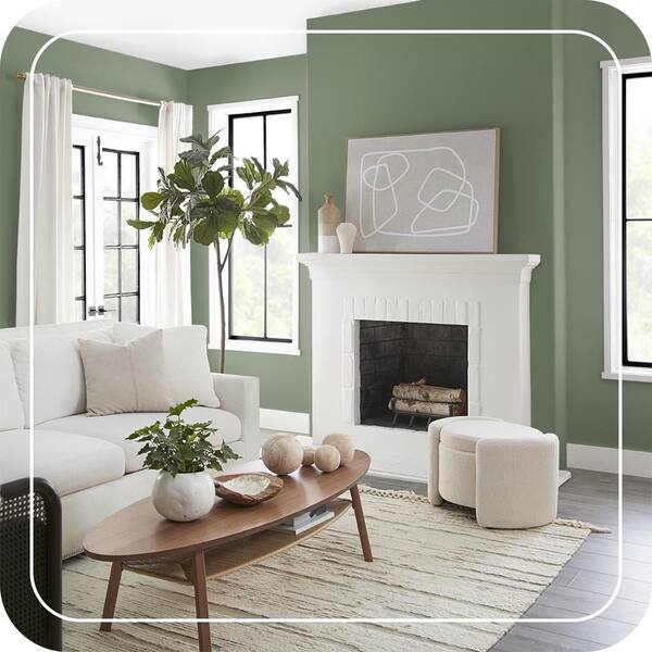 BEHR MARQUEE 1 gal. #MQ6-16 Gazebo Green One-Coat Hide Matte