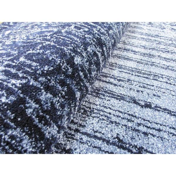 Del Mar Jennifer Blue 6' 0 x 6' 0 Round Rug