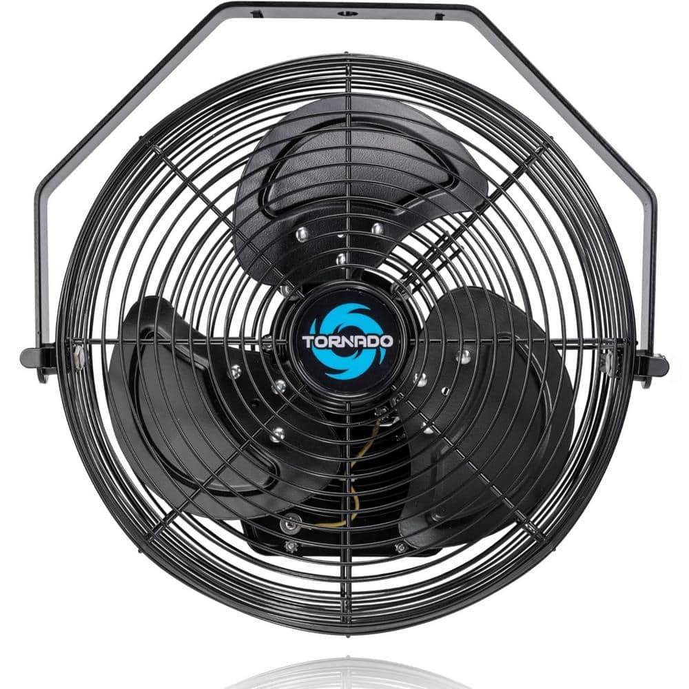 Outdoor Rated Water-Resistant High Velocity Metal Industrial Wall Mount Fan