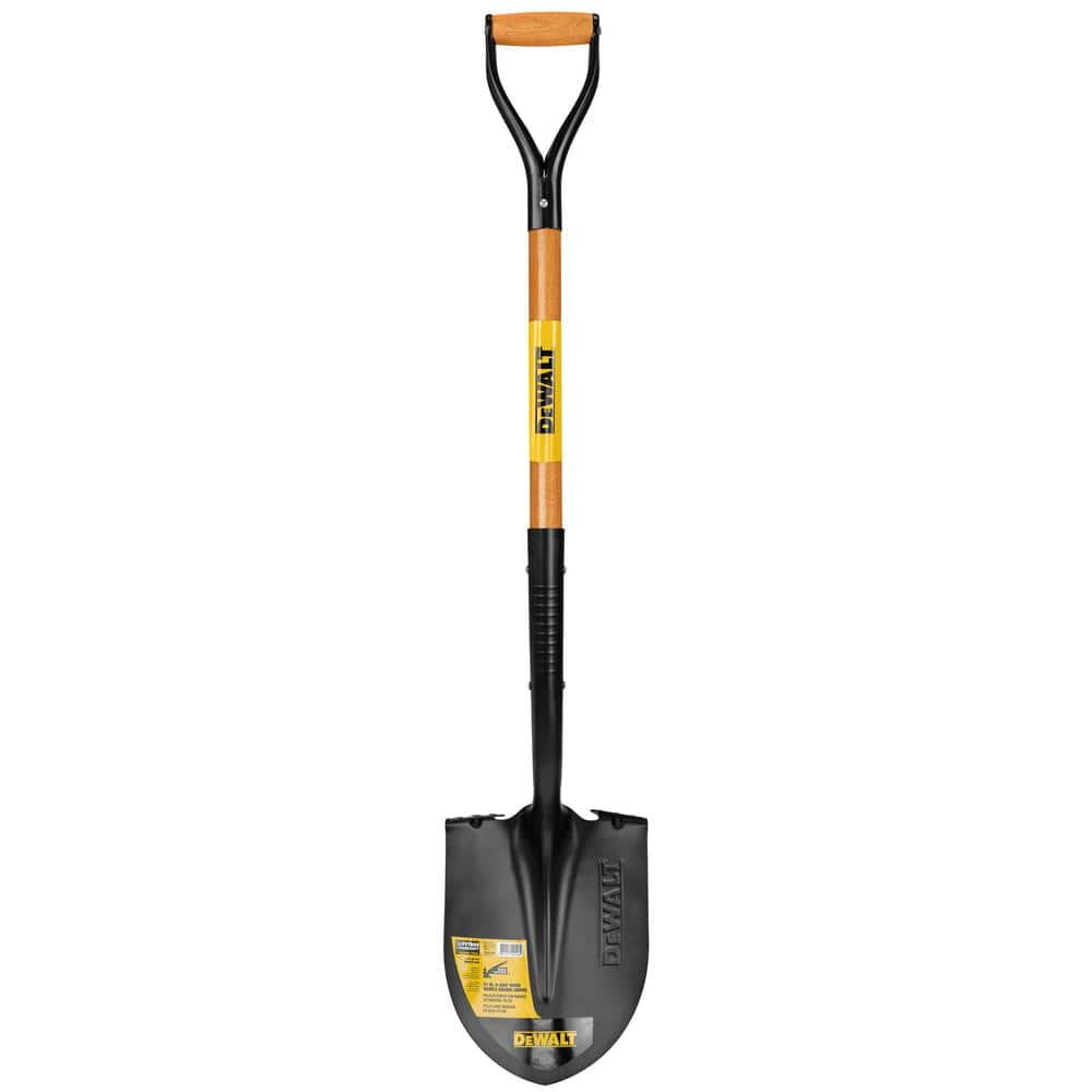 DEWALT 31 in. DGrip Wood Handle Steel Digging Shovel DXLHT4164 The