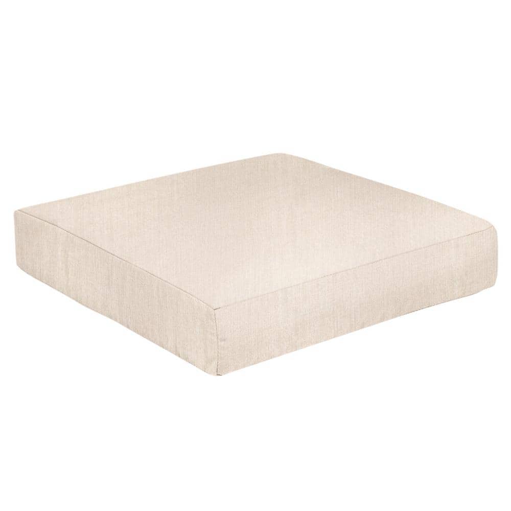 Sunbrella Cast Pumice Rectangle Outdoor Seat Cushion price history on PriceWatchPro