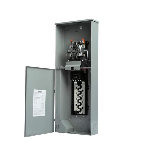Siemens 150 Amp 20-Space 40-Circuit 5-Jaw OH/UG Lever Bypass