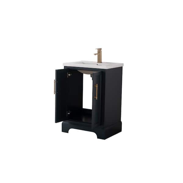 Vanity Art 24 in. W x 18 in. D x 34.5 in. H Single Sink Vintage