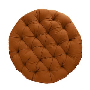 44 in. x 44 in. x 4 in. Indoor Papasan Cushion in Cinnamon