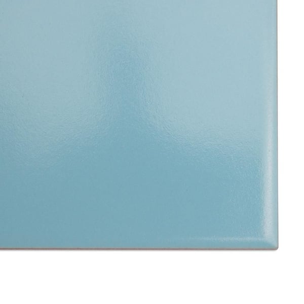 Celeste☆ Merola Tile Monocolor Celeste 7-7/8 in. x 7-7/8 in. Ceramic Floor