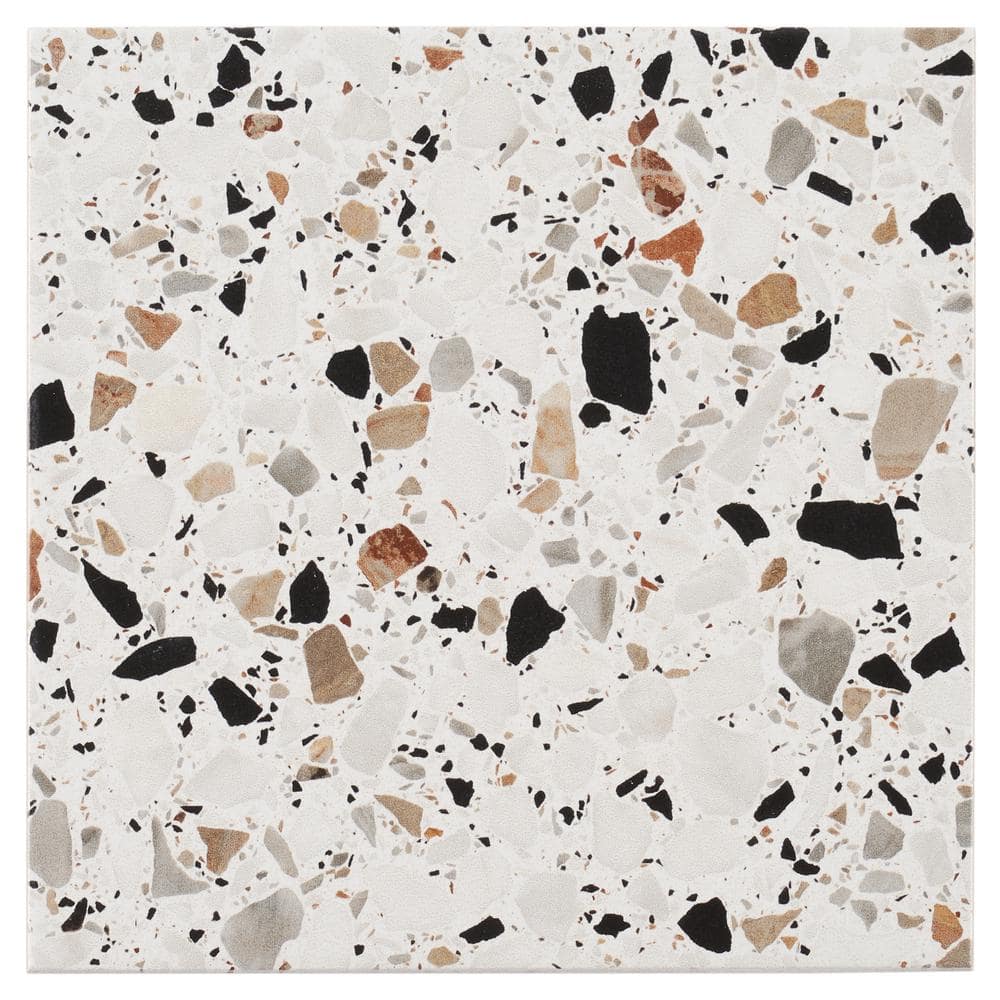 Grain Light Gray 8x8 Matte Porcelain Floor and Wall Tile