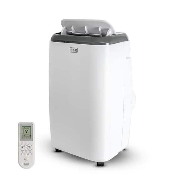 6000 BTU (DOE)  Portable Air Conditioner Cools 450 sq. ft. without Heater with Dehumidifier with Remote in White