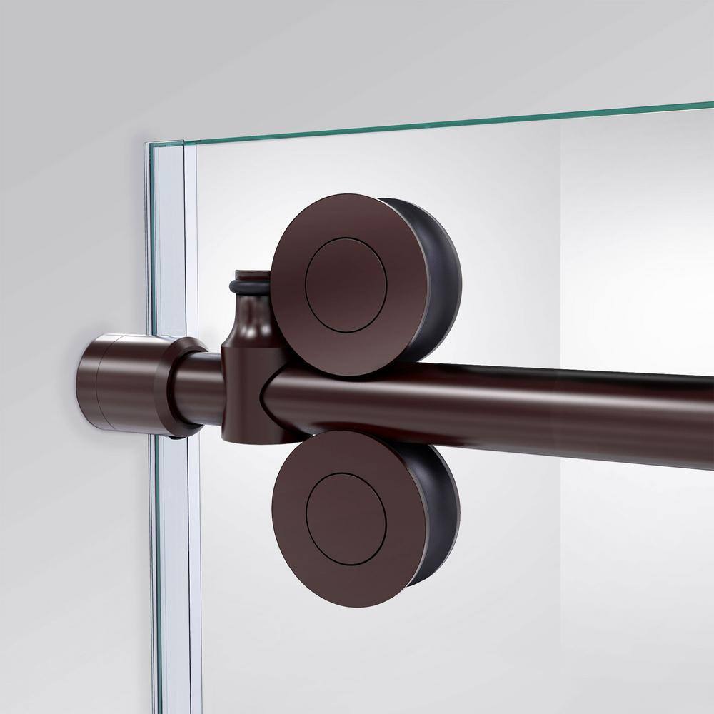 Enigma-XO 72" Polished Stainless Steel Frameless Shower Enclosure