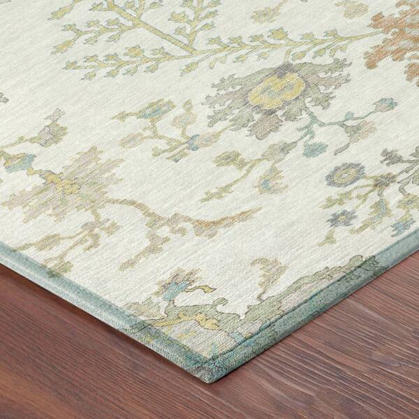 Chantille Machine Washable Indoor/Outdoor Abstract ACN2676 Ivory 2 ft. x 3 ft. Accent Rug