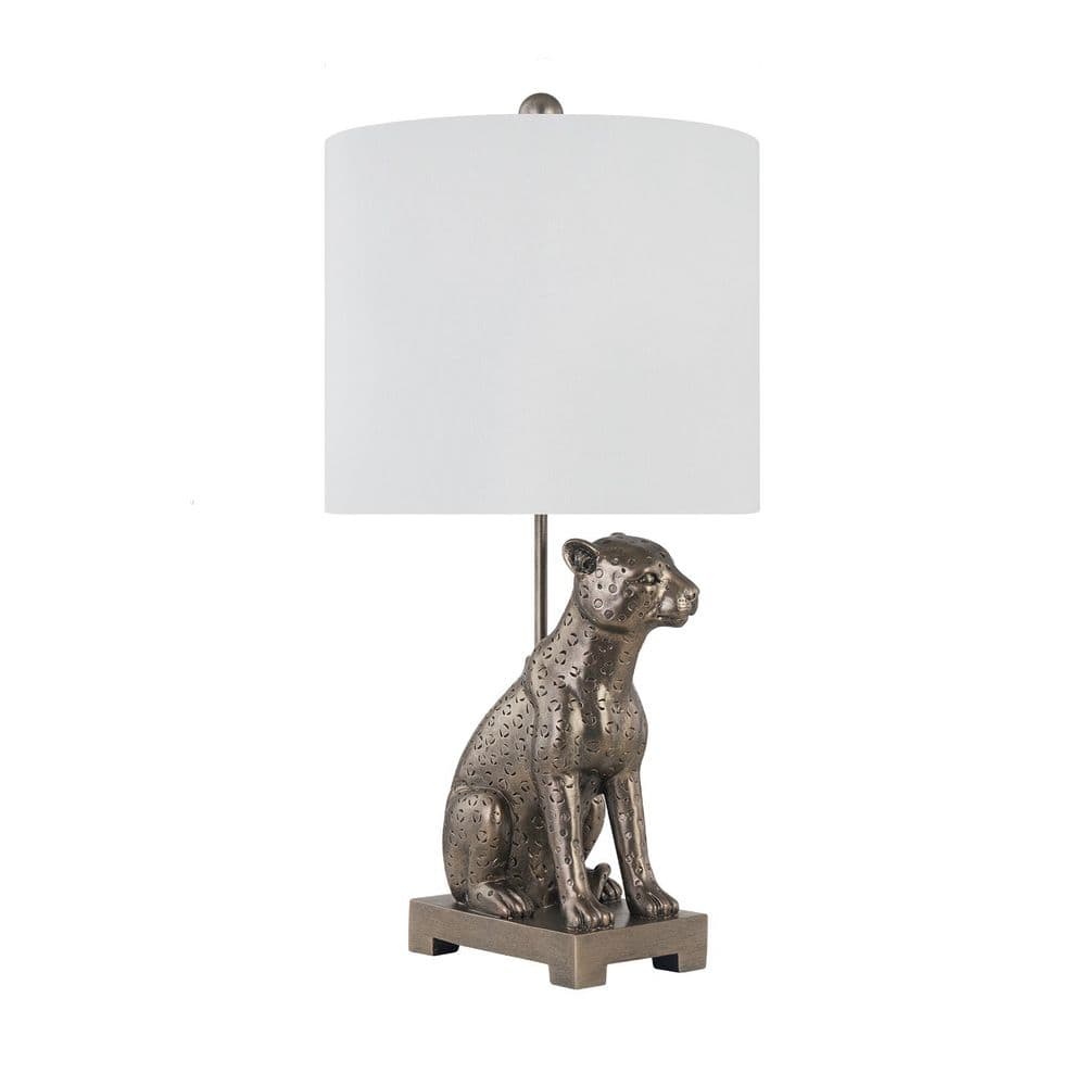 23.5 in. Antiqued Novelty Table Lamp with White Silk price history on PriceWatchPro