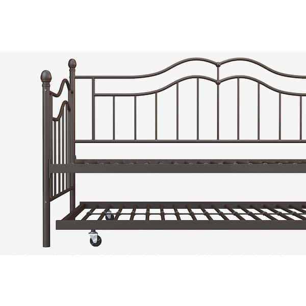 DHP Tokyo Brushed Bronze Trundle Day Bed 4008959 - The Home