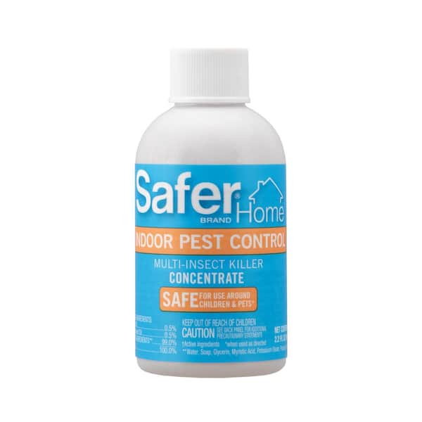 Safer Brand Safer Home Indoor Ready-to-Use Fruit Fly Trap (1 Trap and 1  Lure Liquid Bottle) SH500 - The Home Depot