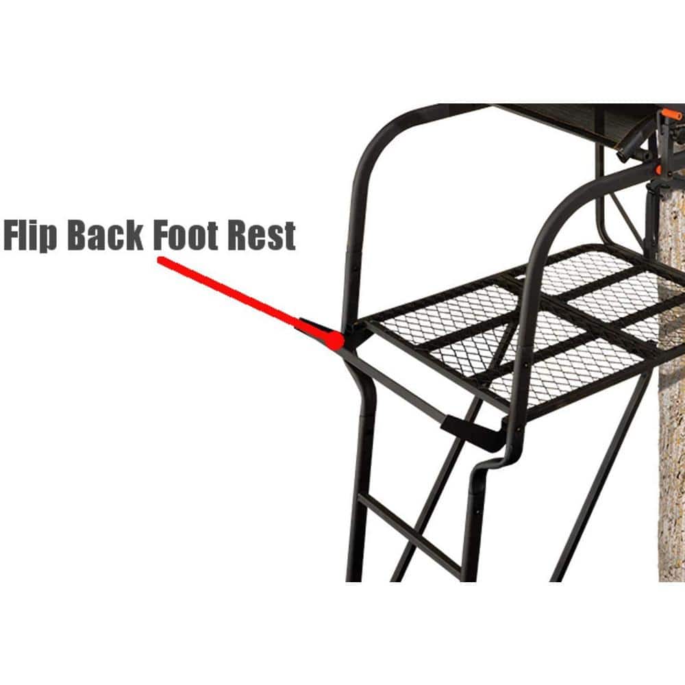 Big Game Black Steel 1-Person Ladder Tree Stand