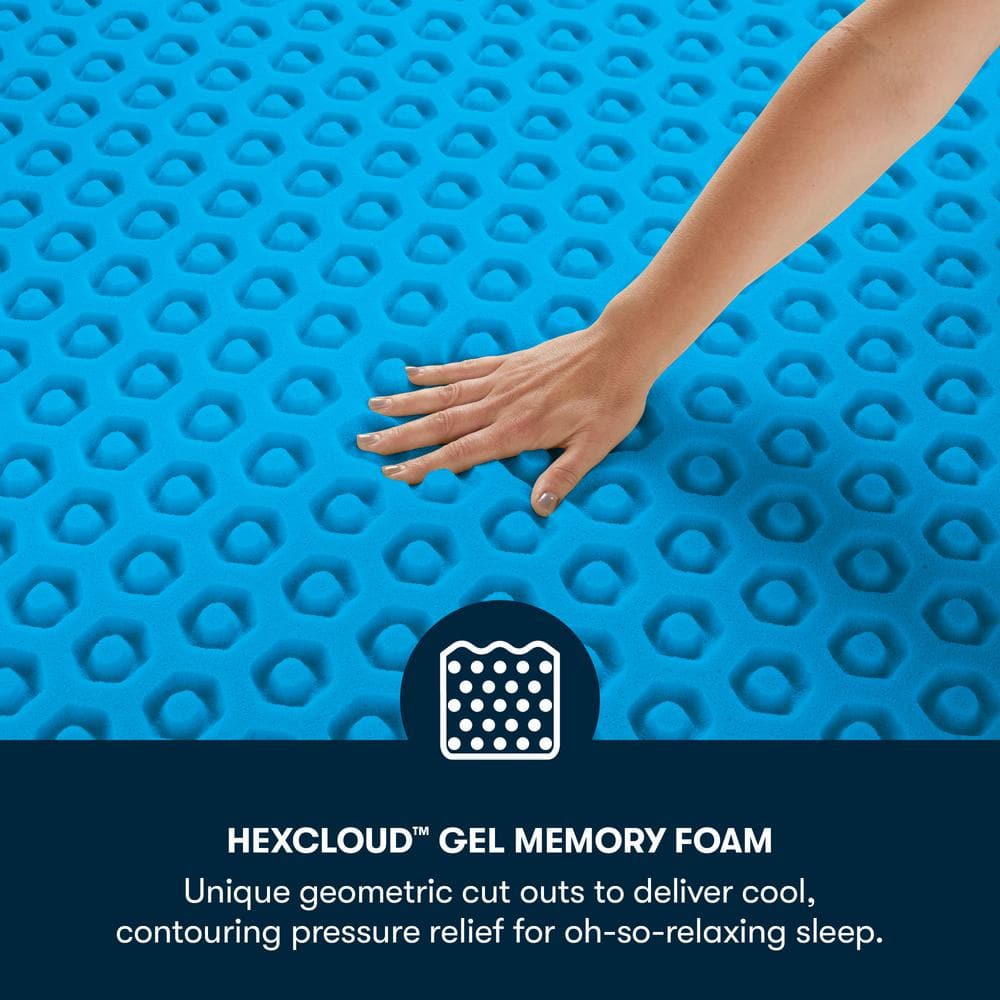 Twin XL Medium 12" Gel Memory Foam Mattress