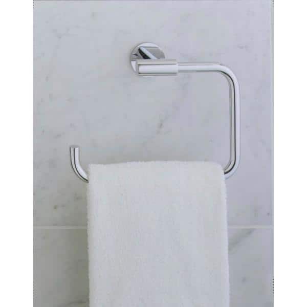Purist Towel Ring Bathroom Accessory in Polished Chrome