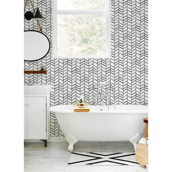 Cabin Teal Wood Planks Wallpaper Sample