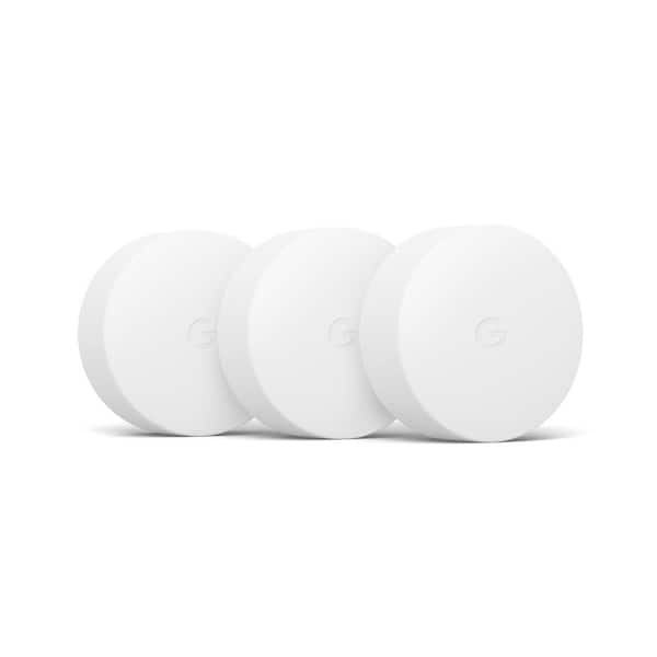Google Nest Temperature Sensor - Smart Home Thermostat Sensor (3 Pack)