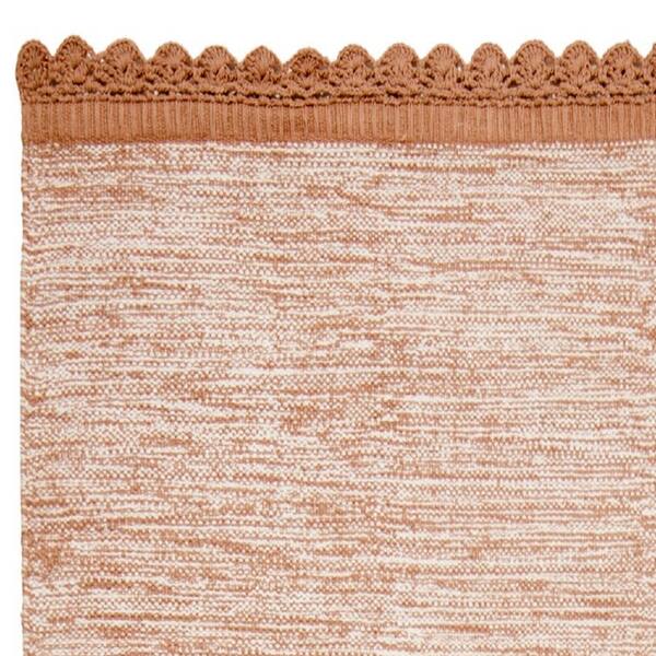 Safavieh Montauk Collection MTK615F Handmade Cotton Runner 2'3 x 7' Brown Safavieh Montauk Collection MTK615F Handmade Cotton Runner 2'3 x 7' Brown