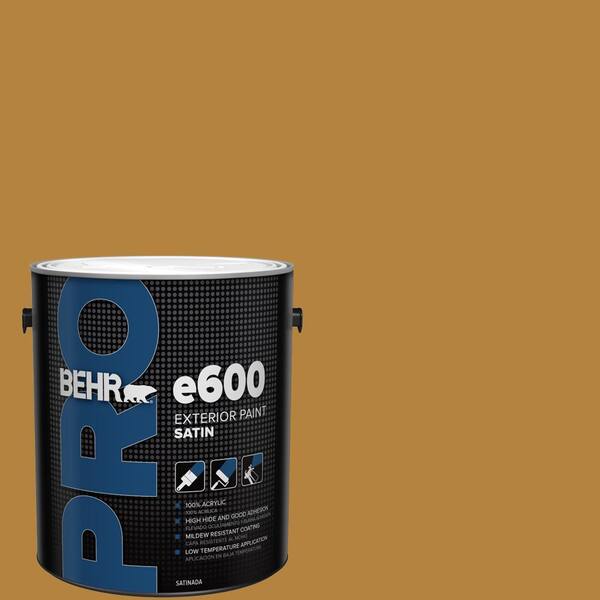 1 gal. #S-H-330 Honeysuckle Blast Satin Exterior Paint