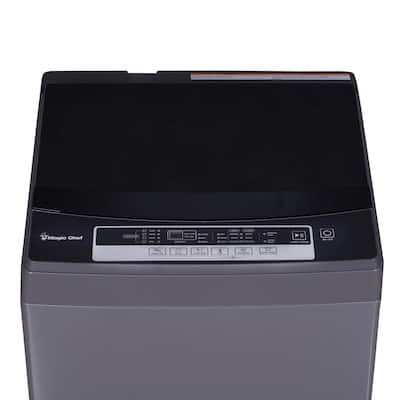 1.6 cu. ft. Portable, Compact Top Load Washer in Silver