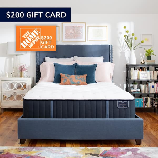 STEARNS & FOSTER Rockwell Estate 13.5 in. Luxury Ultra Firm Memory Foam Tight Top Twin X-long Mattress