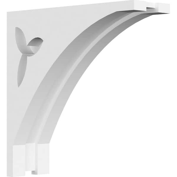 Ekena Millwork 1-7/8 in. x 6 in. x 6 in. PVC Naple Corbel