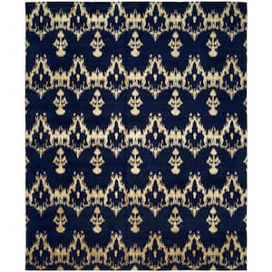 Midnight Blue 6 ft. x 9 ft. Area Rug