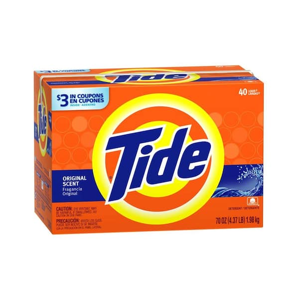 Tide 70 oz. Original Scent Powder Laundry Detergent (40 Load ...