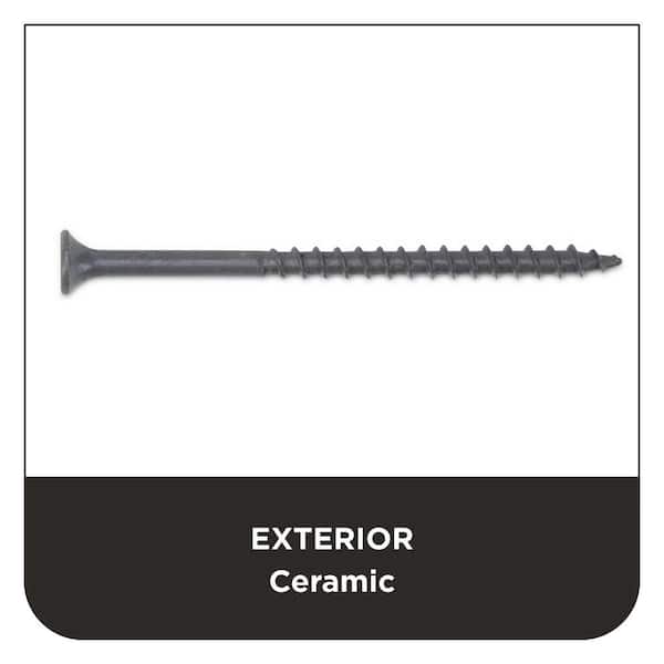 PRO-FIT #9 x 3 in. T25 Star Drive Bugle Head Grey Wood Deck Screws 5 lbs. (360-Count)