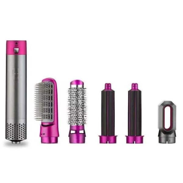 Aoibox 5-in-1 Professional Staigntener Hair Styling Tools in Rose Red