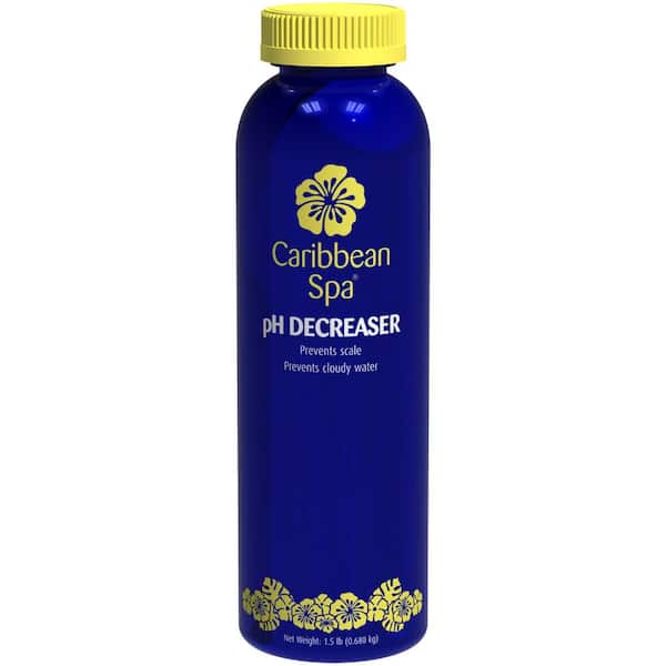 CARIBBEAN BLUE 1.5 lb. pH Decreaser Spa Balancer pH Adjuster