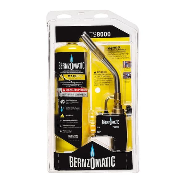 Bernzomatic TS8000KC Premium Torch Kit TS8000KC - The Home Depot