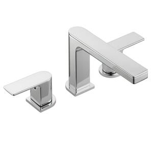Xander 2-Handle Deck-Mount Roman Tub Trim Kit in Chrome (Valve Not Included)