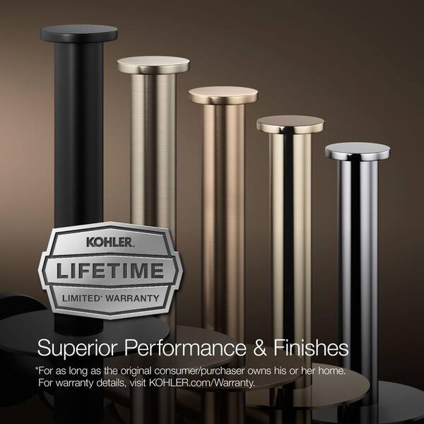 KOHLER Artifacts 18 in. Towel Bar in Polished Chrome K-72567-CP