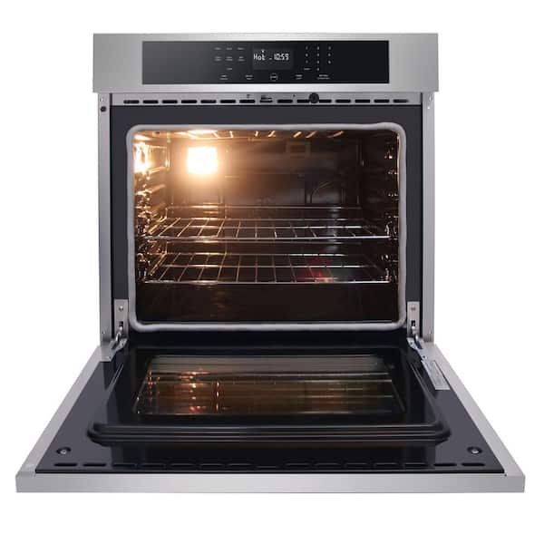 30 in. Single Built-in Electric Wall Oven with Convection Self-Cleaning in Stainless Steel