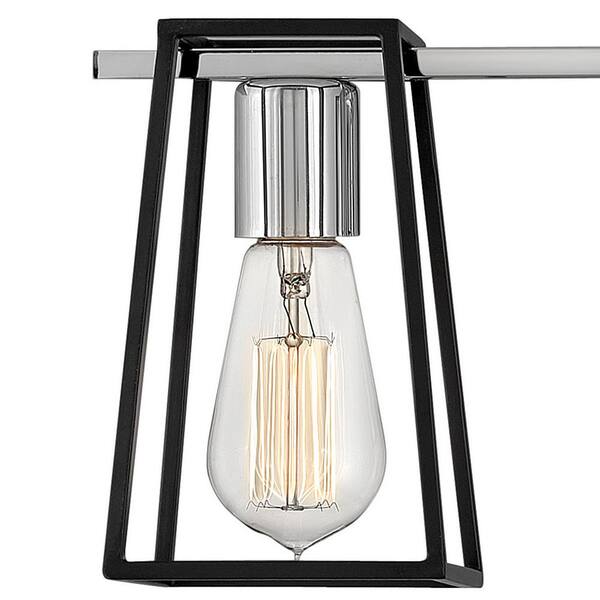 HINKLEY - Filmore 24.0 in. 3 Light Chrome Vanity Light