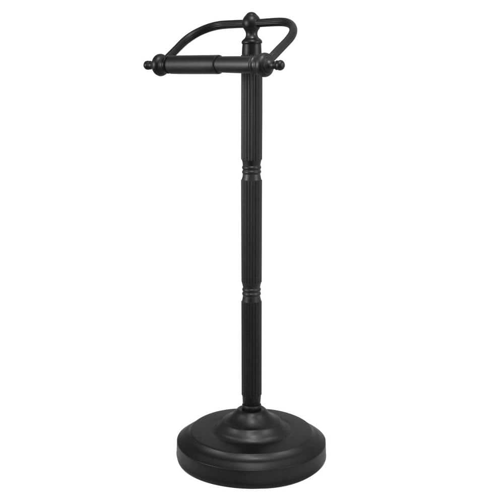 Georgian Freestanding Toilet Paper Holder in Matte Black price history on PriceWatchPro