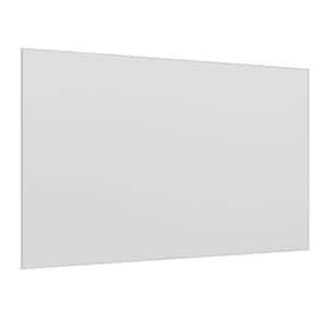 36 in. W x 60 in. H Rectangular Framed Decorative Wall Silver Mirror for Bathroom Living Room and Bedroom