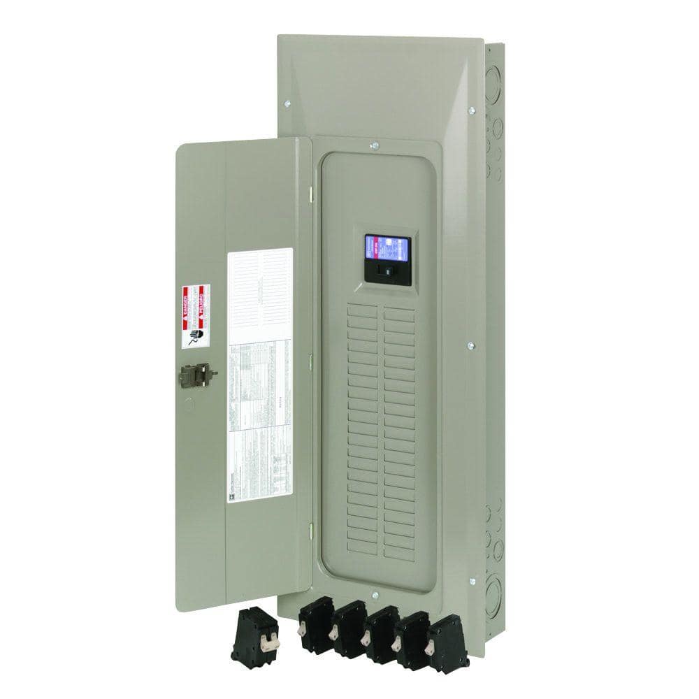 Eaton Ch 200 Amp 42 Space 84 Circuit Indoor Main Breaker Load Center With Cover Value Pack 5 Ch120 And 1 Ch230 Ch42b200v The Home Depot