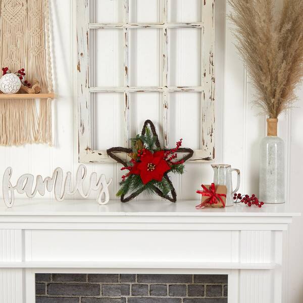 Make Easy DIY Hydrangea Twig Star Decorations