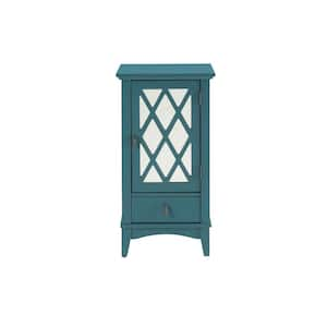 Ceara Teal Storage Cabinet