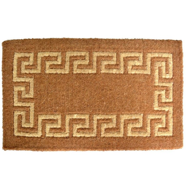 60 in. x 36 in. Brown Coir Outdoor Door Mat