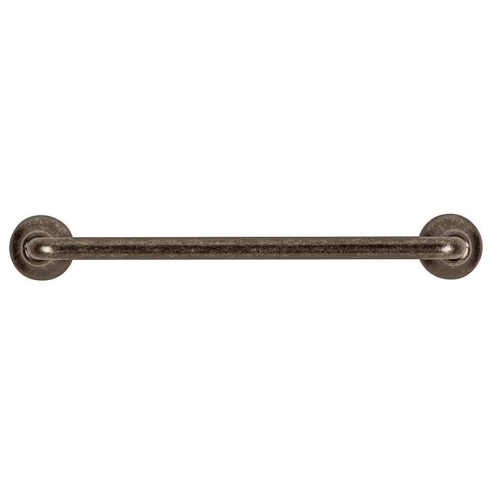 Savoy Black Nickel Bar Cabinet Pull with Mounting Hardware