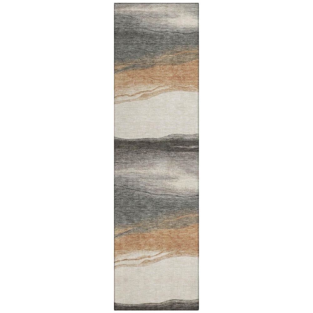 Chantille Machine Washable Indoor/Outdoor Abstract ACN2967 Gray 2 ft. x 7 ft. Runner Rug price history on PriceWatchPro