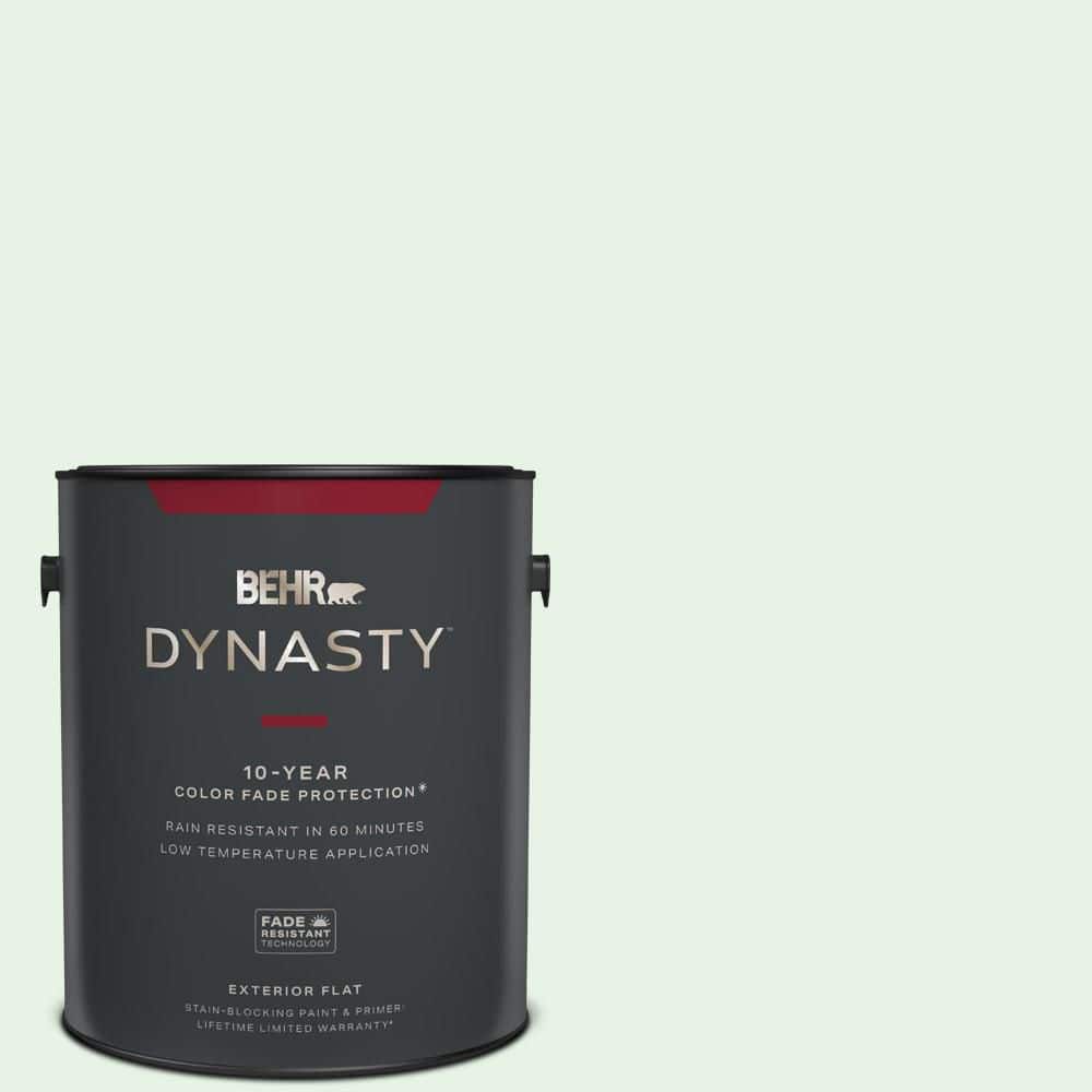BEHR DYNASTY 1 gal. 450A1 Crystal Gem Flat Exterior StainBlocking